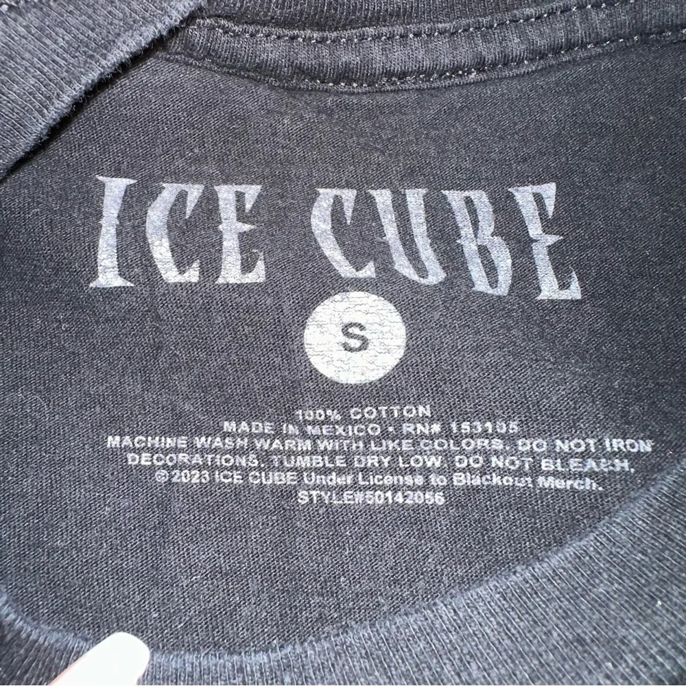 Ice Cube Black and Pink Short Sleeve Graphic Tee | S